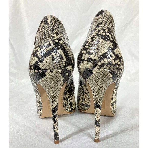 Aldo Women's Stessy Snakeskin Stiletto High Heel Shoe Size 8 EU 38.5 Pointy Toe - Picture 2 of 11
